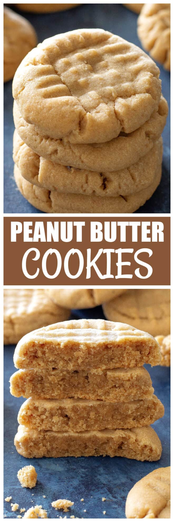 Soft Peanut Butter Cookie Recipe - The Girl Who Ate Everything