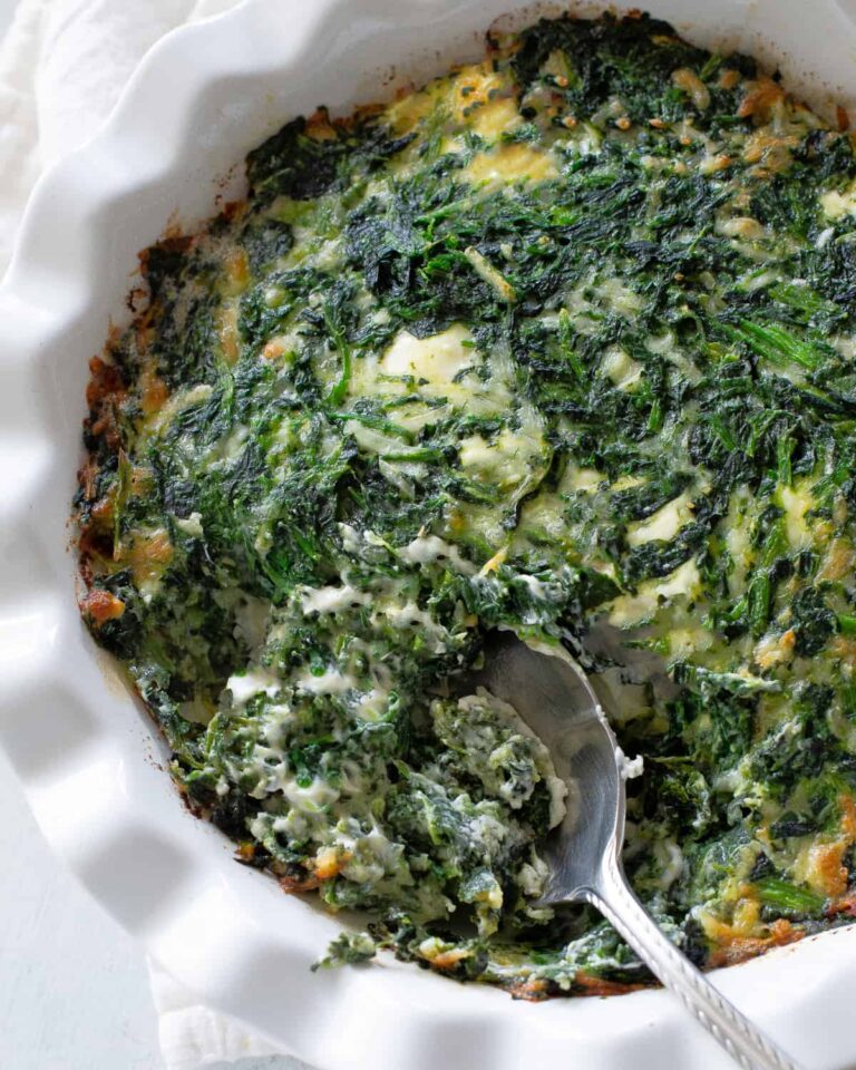 The Best Spinach Soufflé - The Girl Who Ate Everything