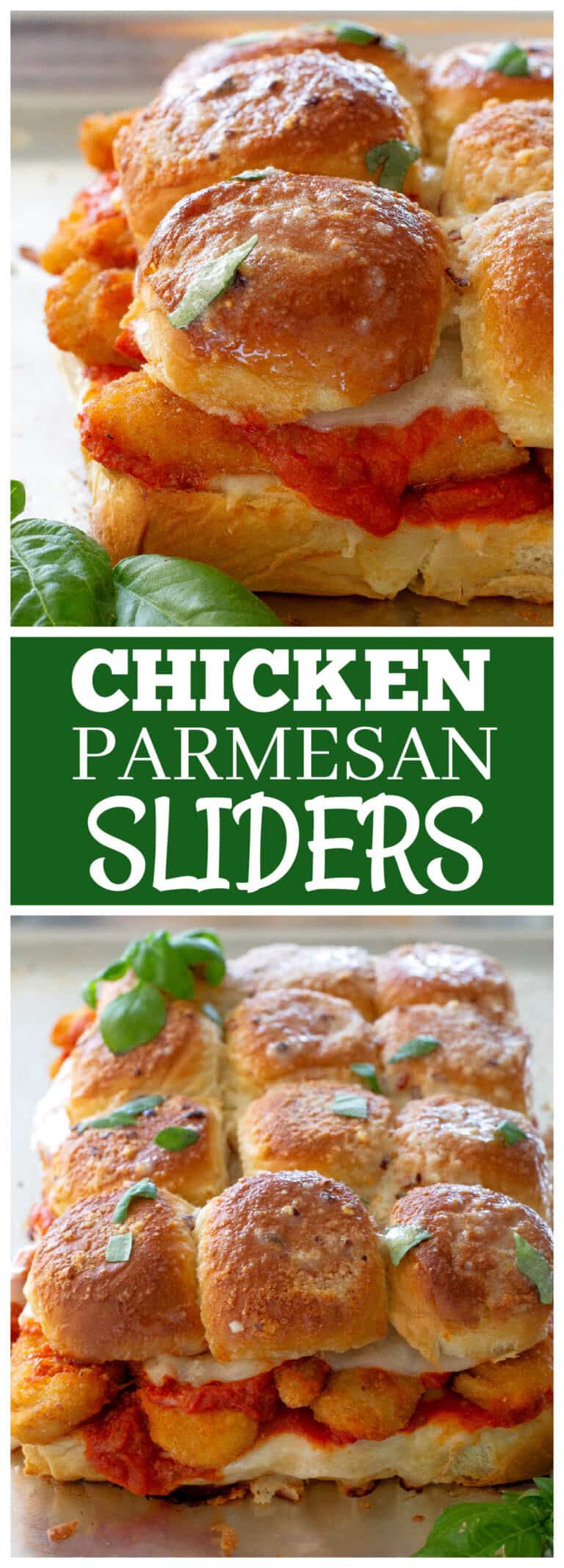 Chicken Parmesan Sliders The Girl Who Ate Everything