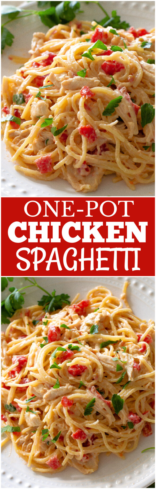 One-Pot Chicken Spaghetti | The Girl Who Ate Everything