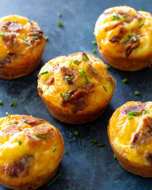 Egg and Bacon Hash Brown Cups