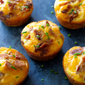 Egg Bacon Hash Brown Cups