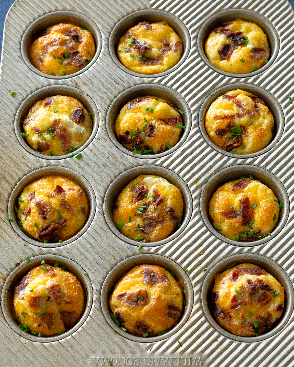 Egg Bacon Hash Brown Cups