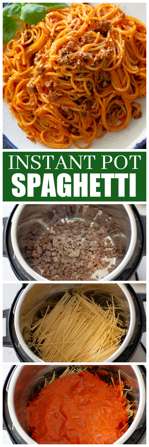 Instant Pot Spaghetti 