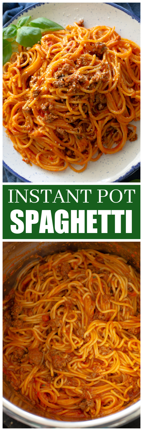 Instant Pot Spaghetti 