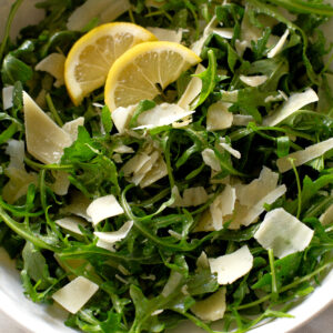 arugula salad with parmesan