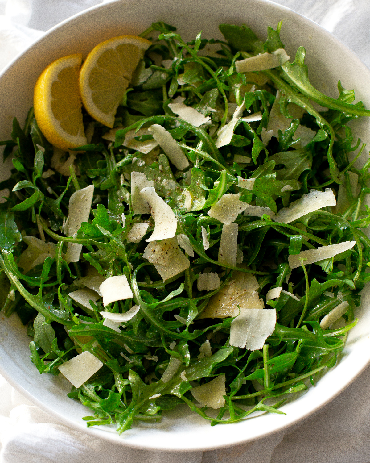 arugula salad with parmesan