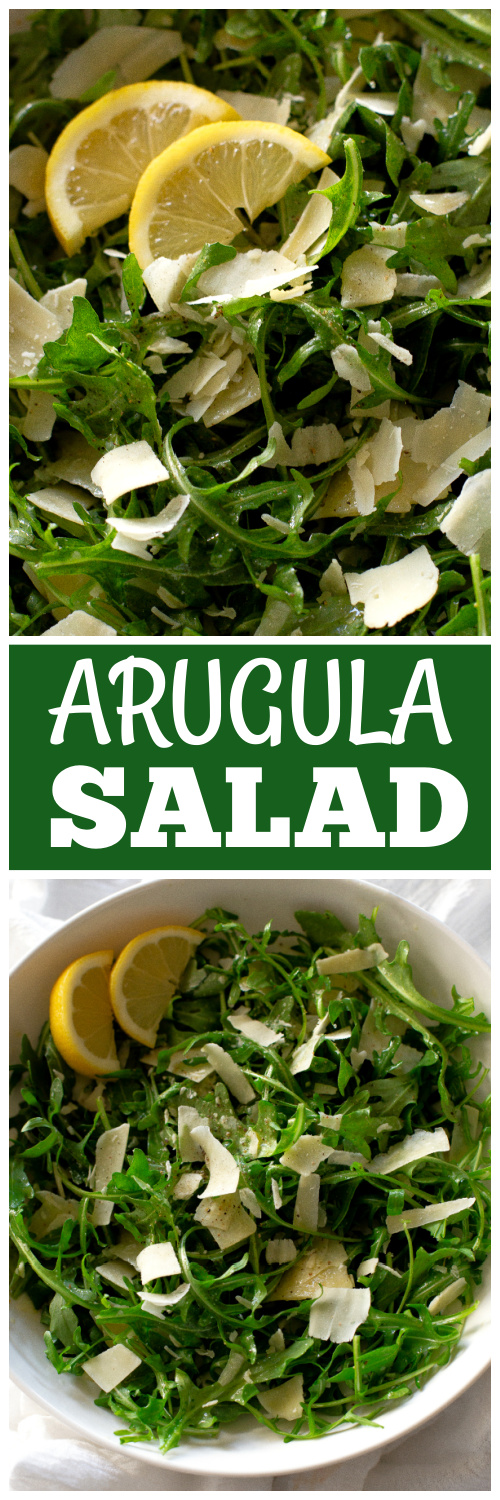 arugula salad with parmesan