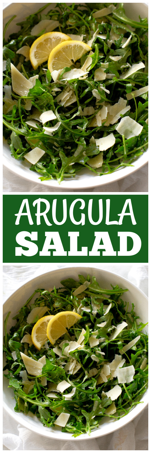 arugula salad with parmesan