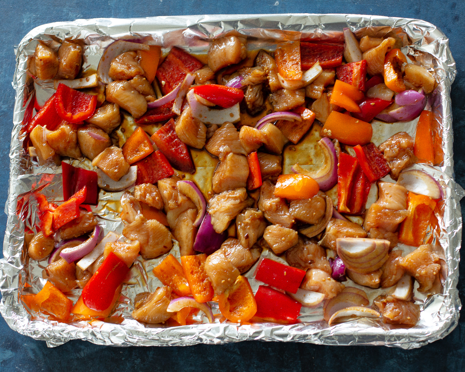 Sheet Pan Hawaiian Chicken