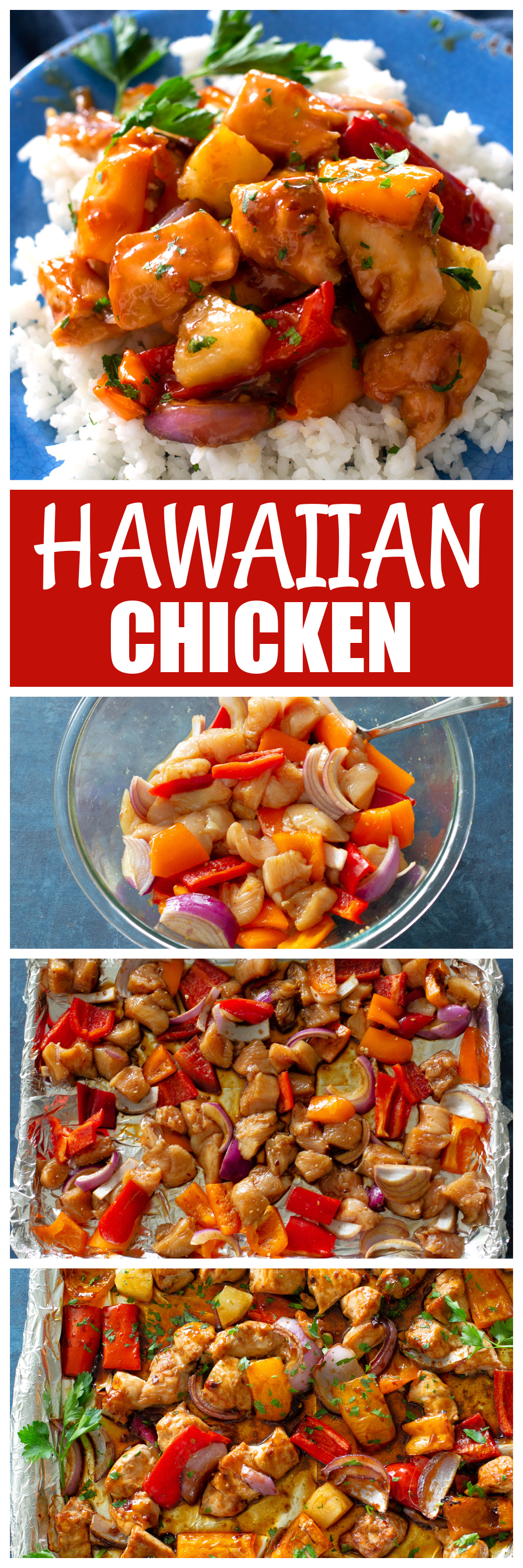 Sheet Pan Hawaiian Chicken