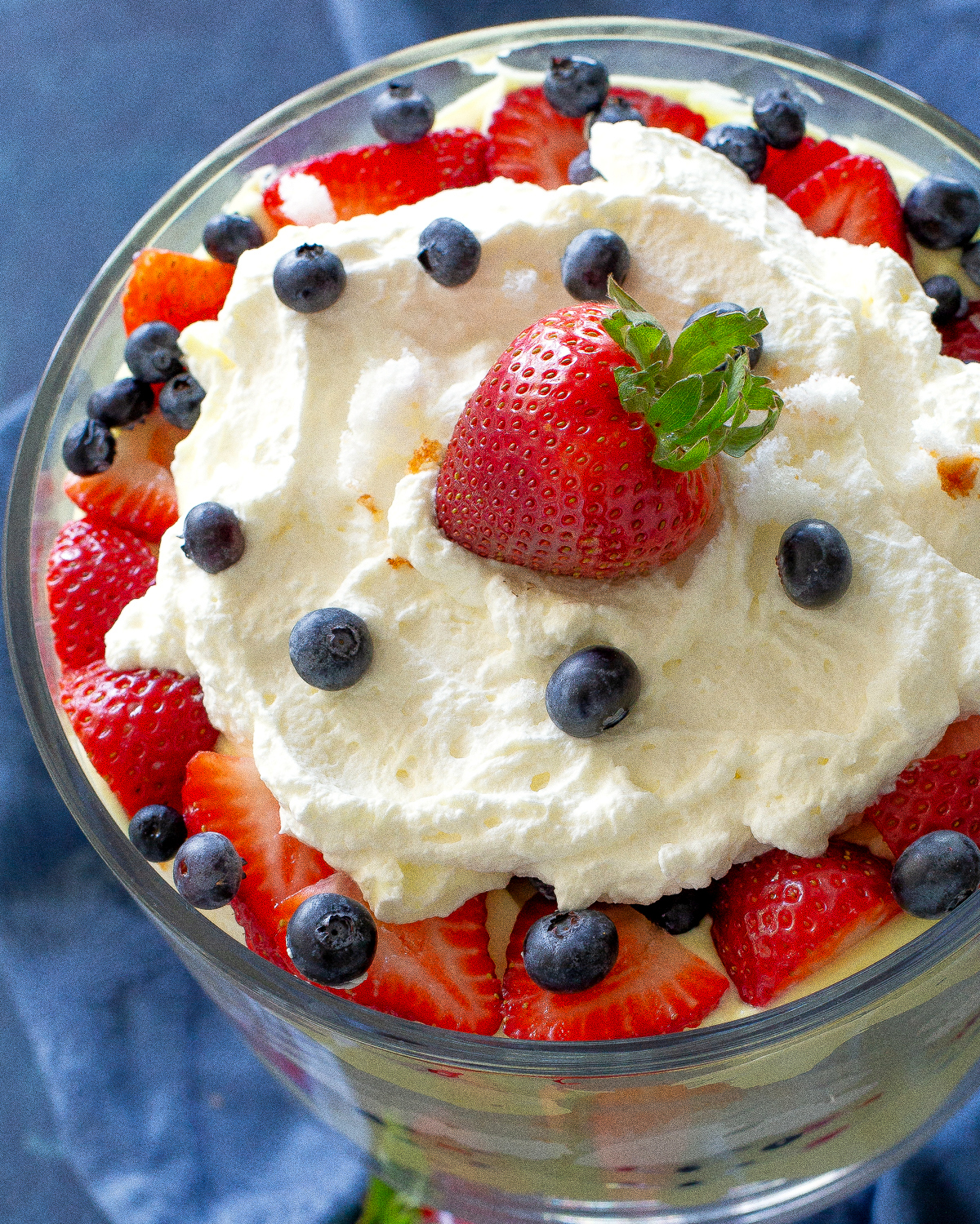 lemon berry trifle