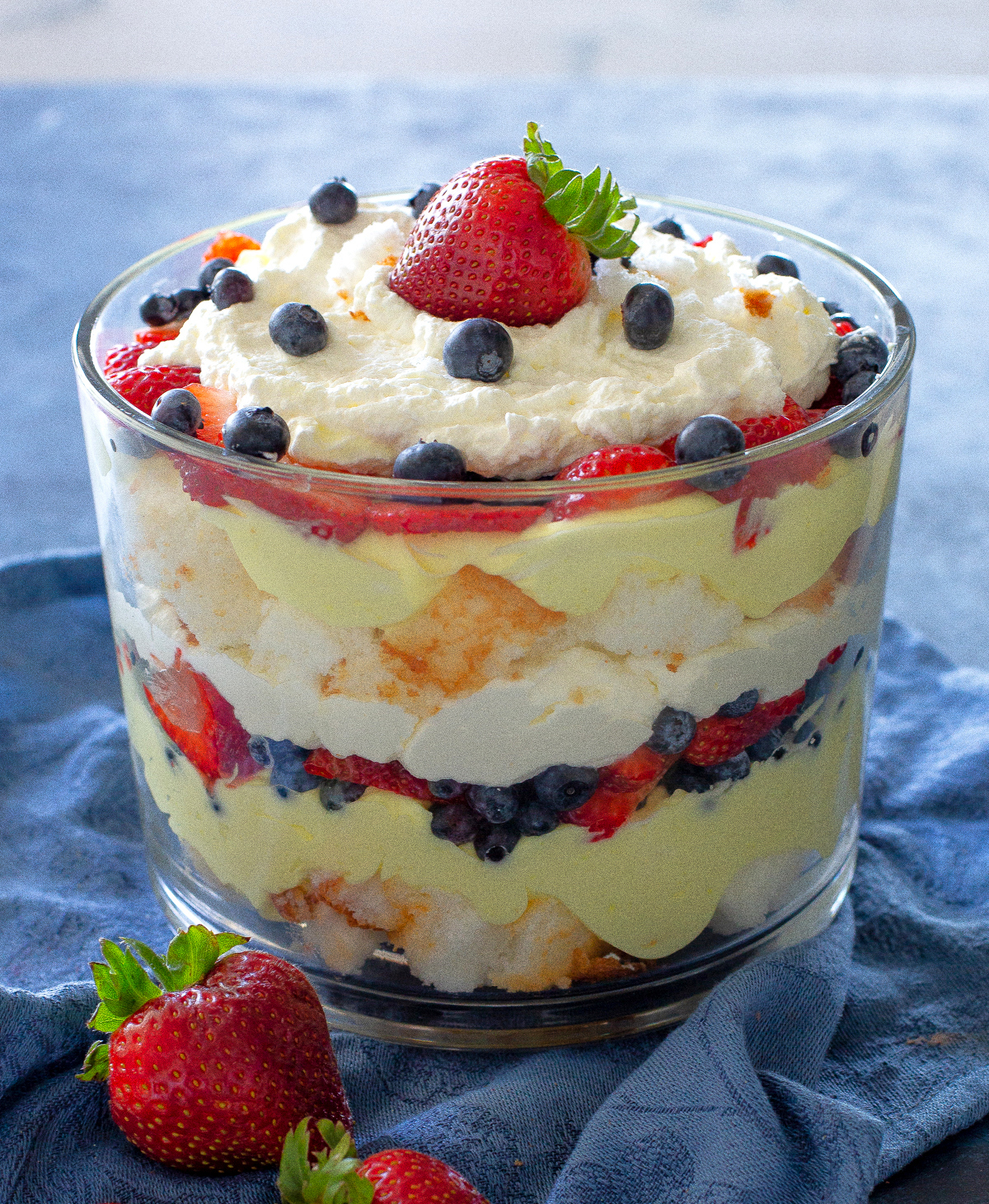 lemon berry trifle