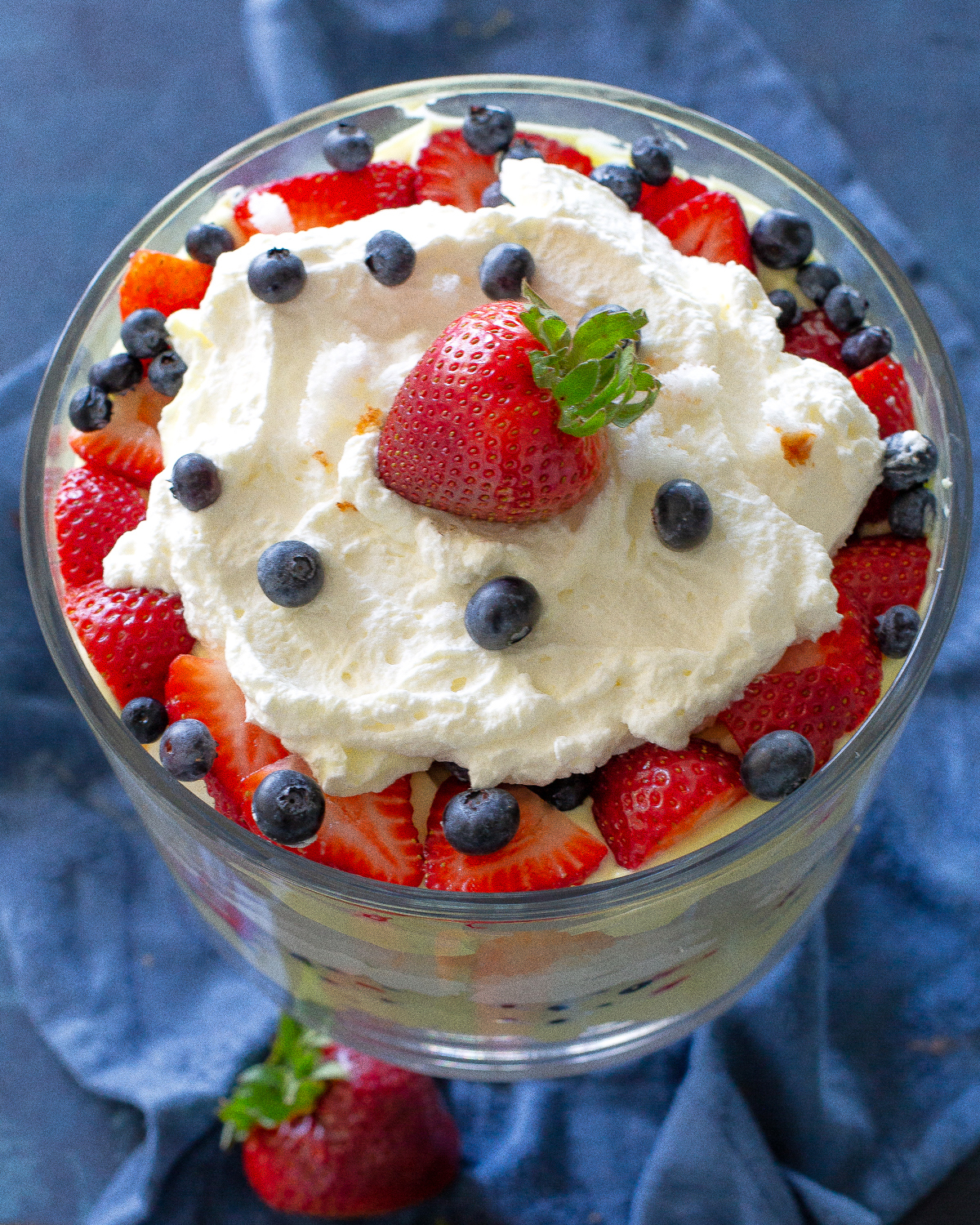 lemon berry trifle