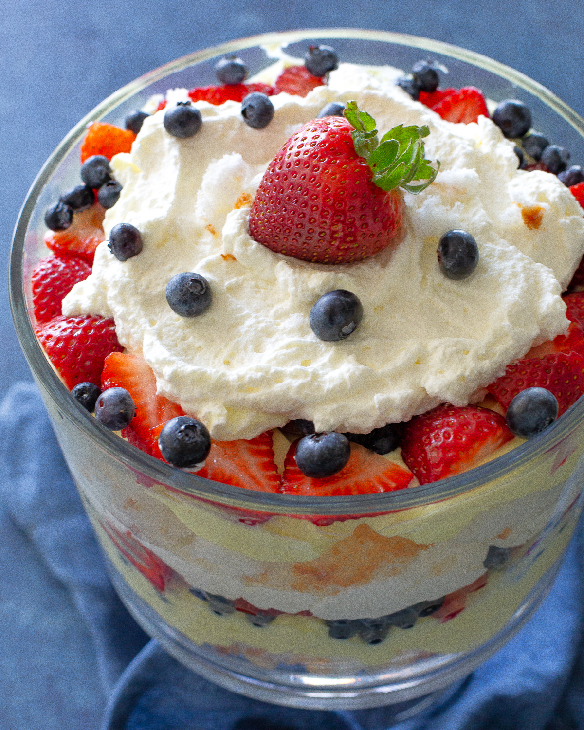 lemon berry trifle