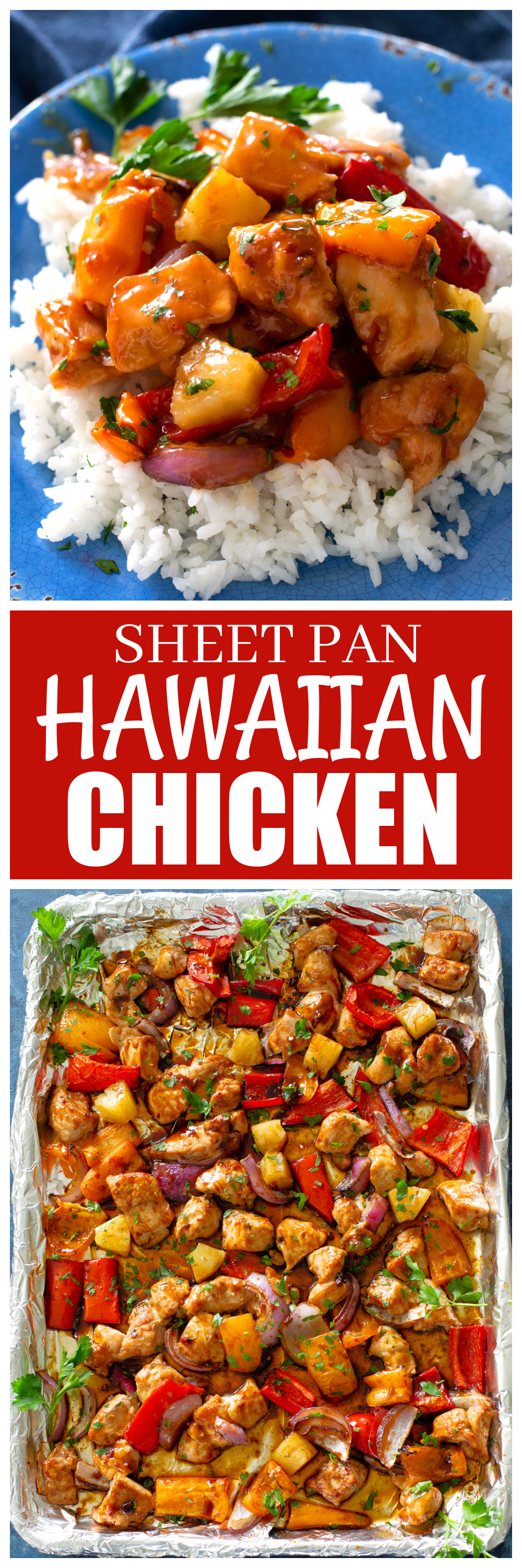 Sheet Pan Hawaiian Chicken