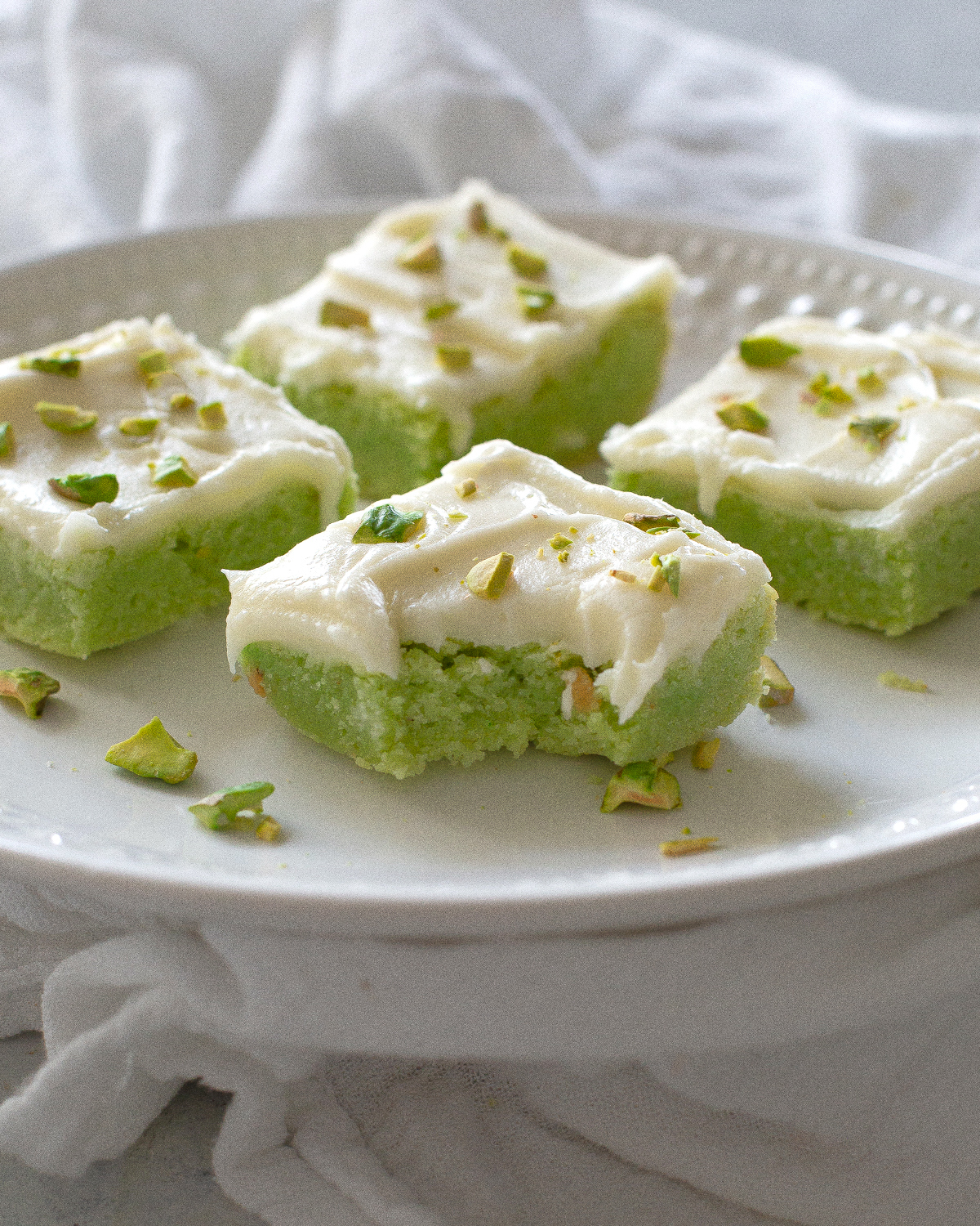 Pistachio Cookie Bars