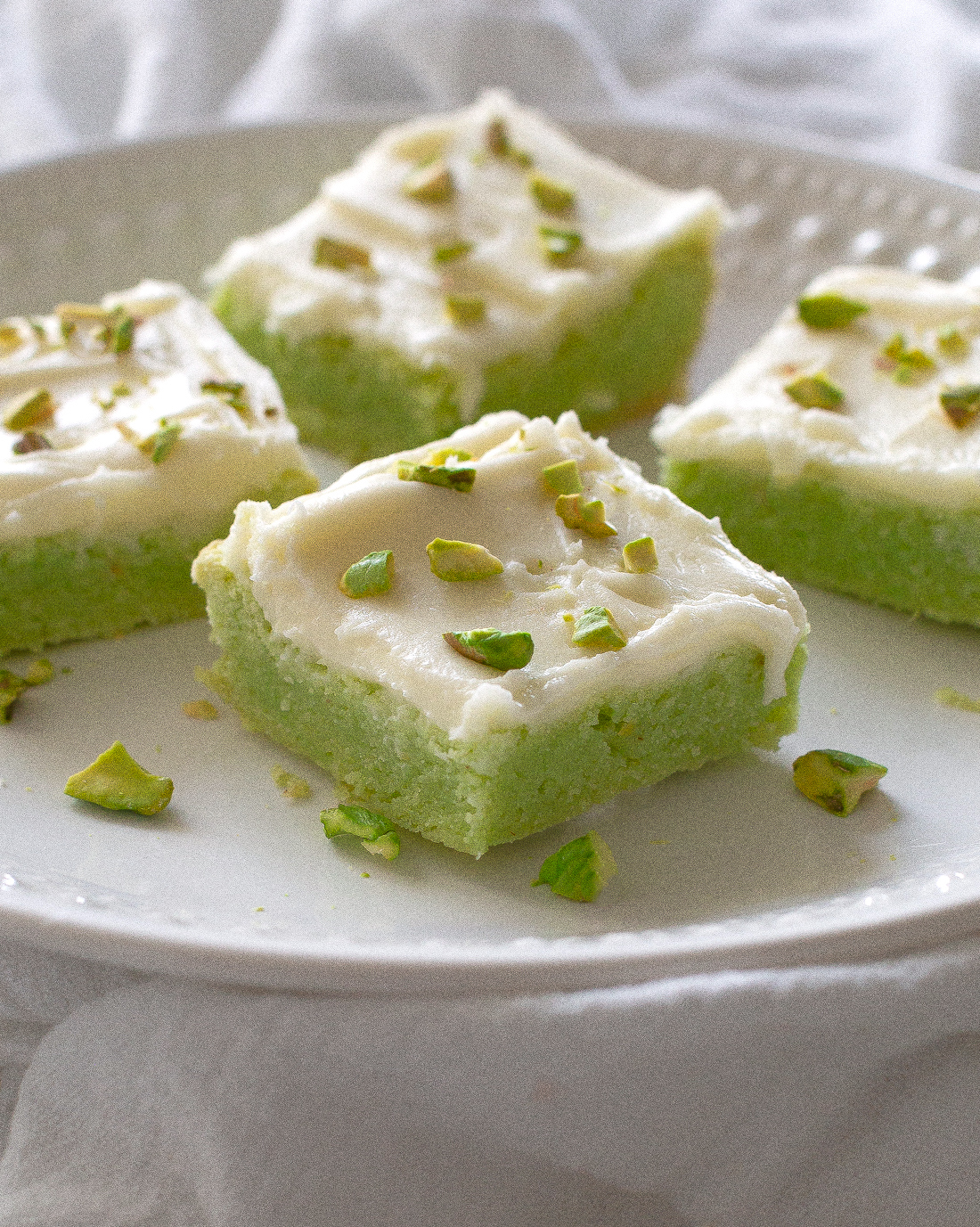 Pistachio Cookie Bars