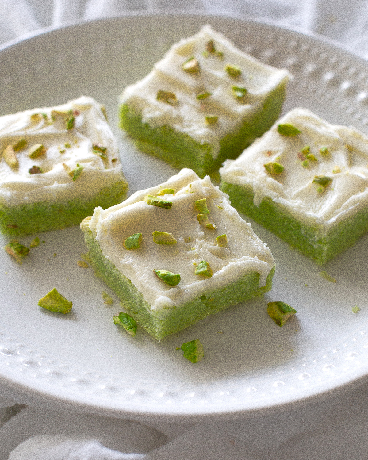 Pistachio Cookie Bars