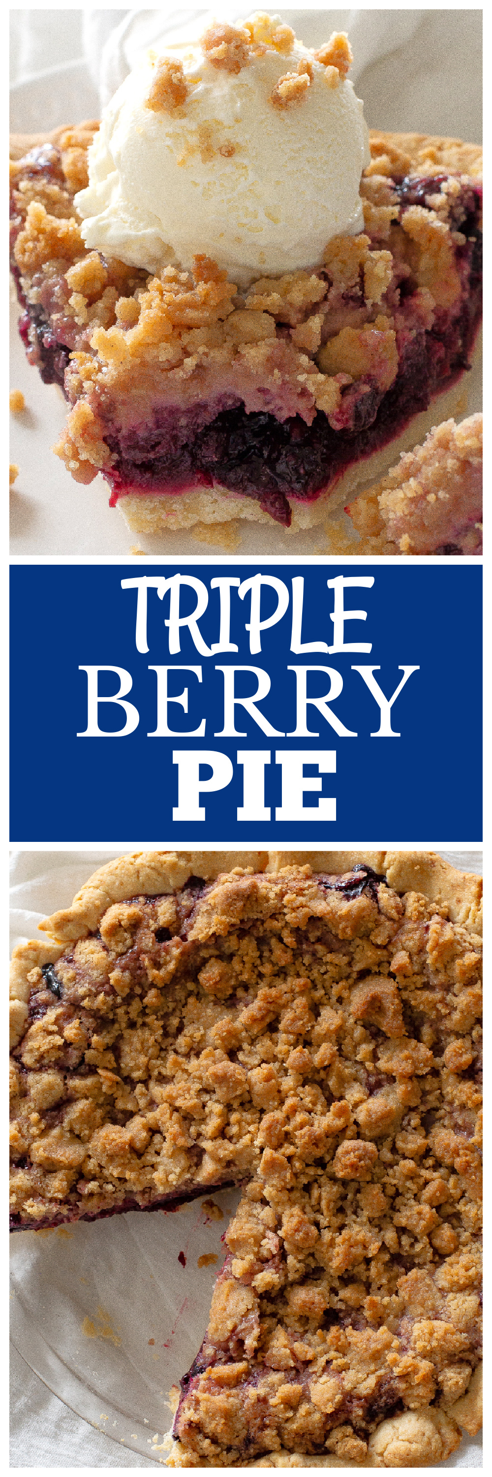 triple berry pie