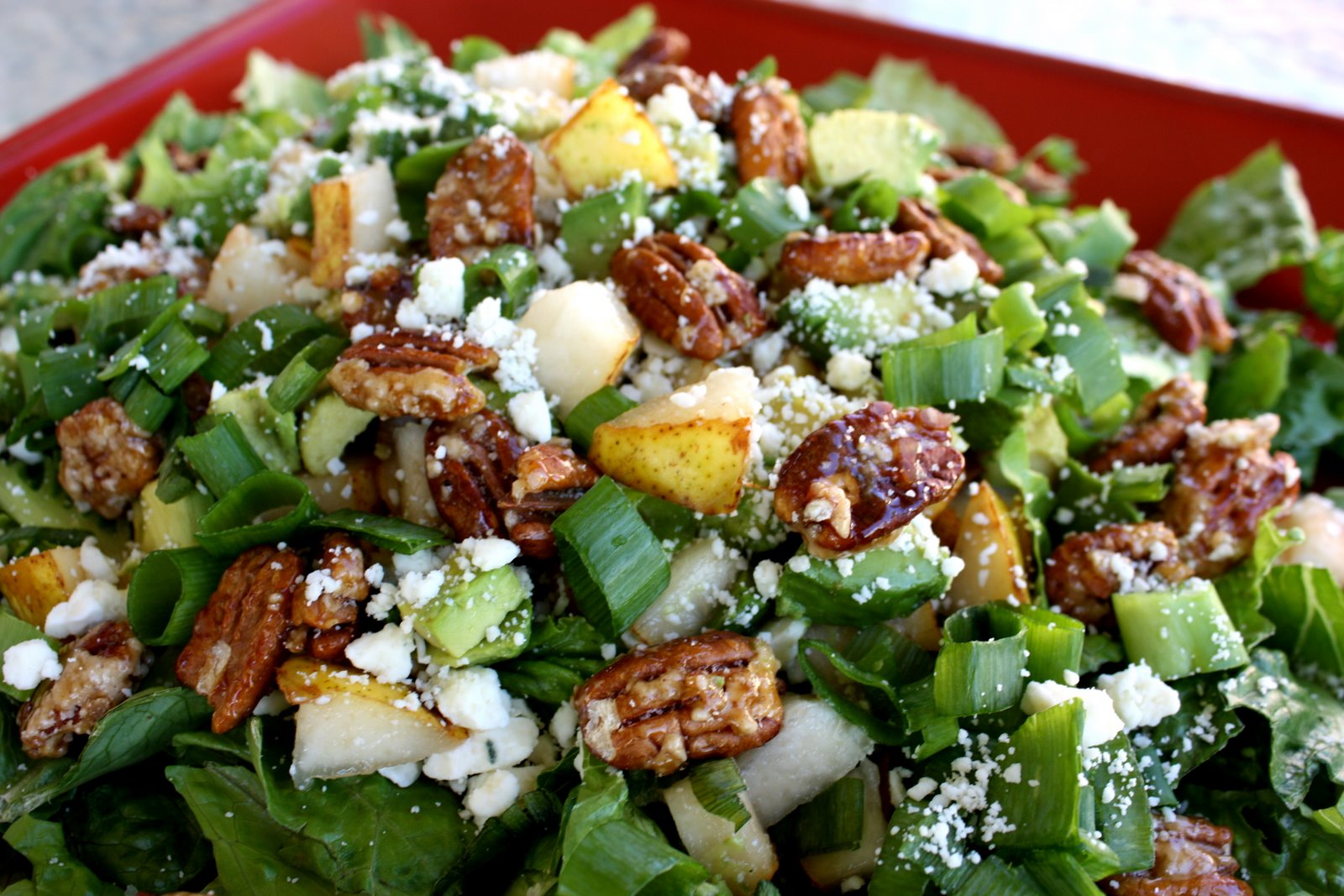 Roquefort Pear Salad - The Girl Who Ate Everything